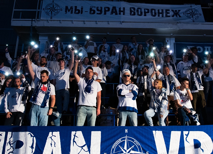 Атмосфера матча "БУРАН" - "БАРС"